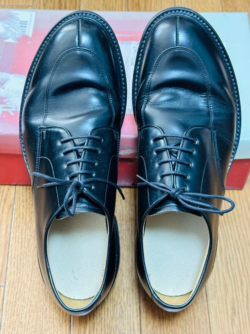 稀少❗️Regalリーガルビジネス靴本革27cm黒艶アリほぼ未使用