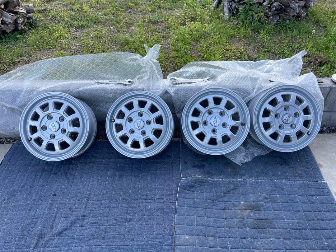 タウンエース　アルミホイール　14インチ　1シーズン使用