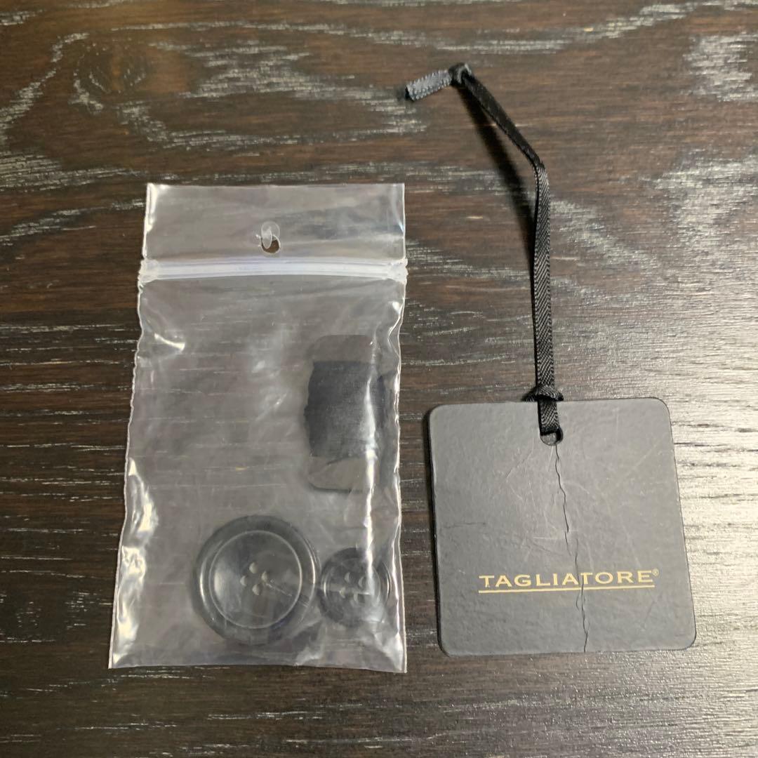 TAGLIATORE RICH アルパカウール ネイビー ダブルブレスト48