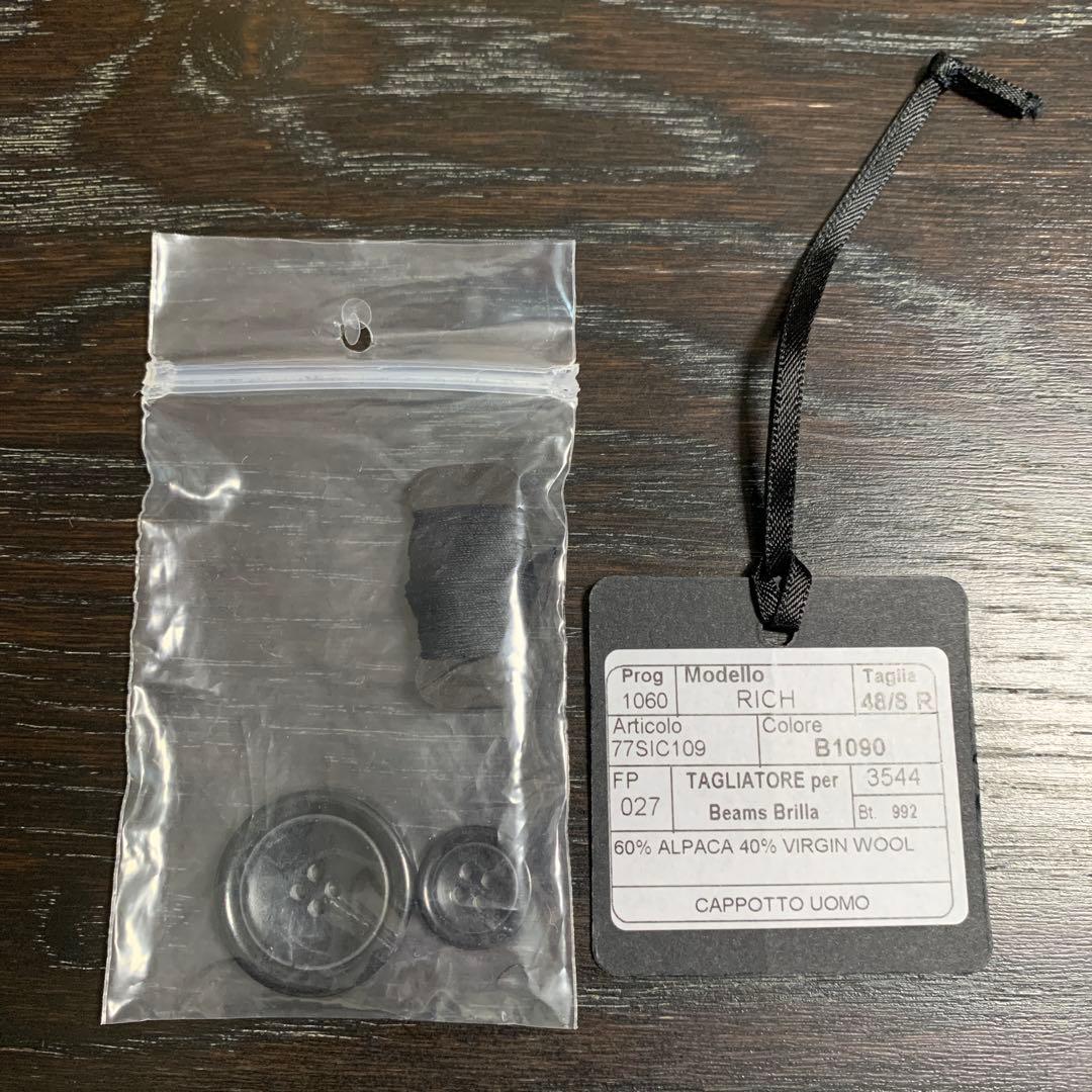 TAGLIATORE RICH アルパカウール ネイビー ダブルブレスト48