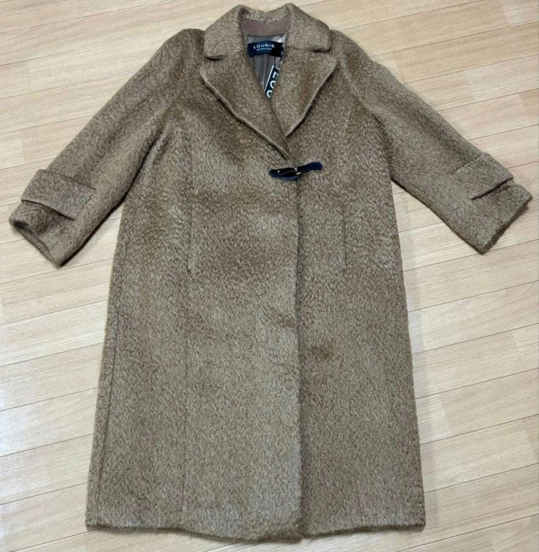 LOUNIE ブラウン ロングコート