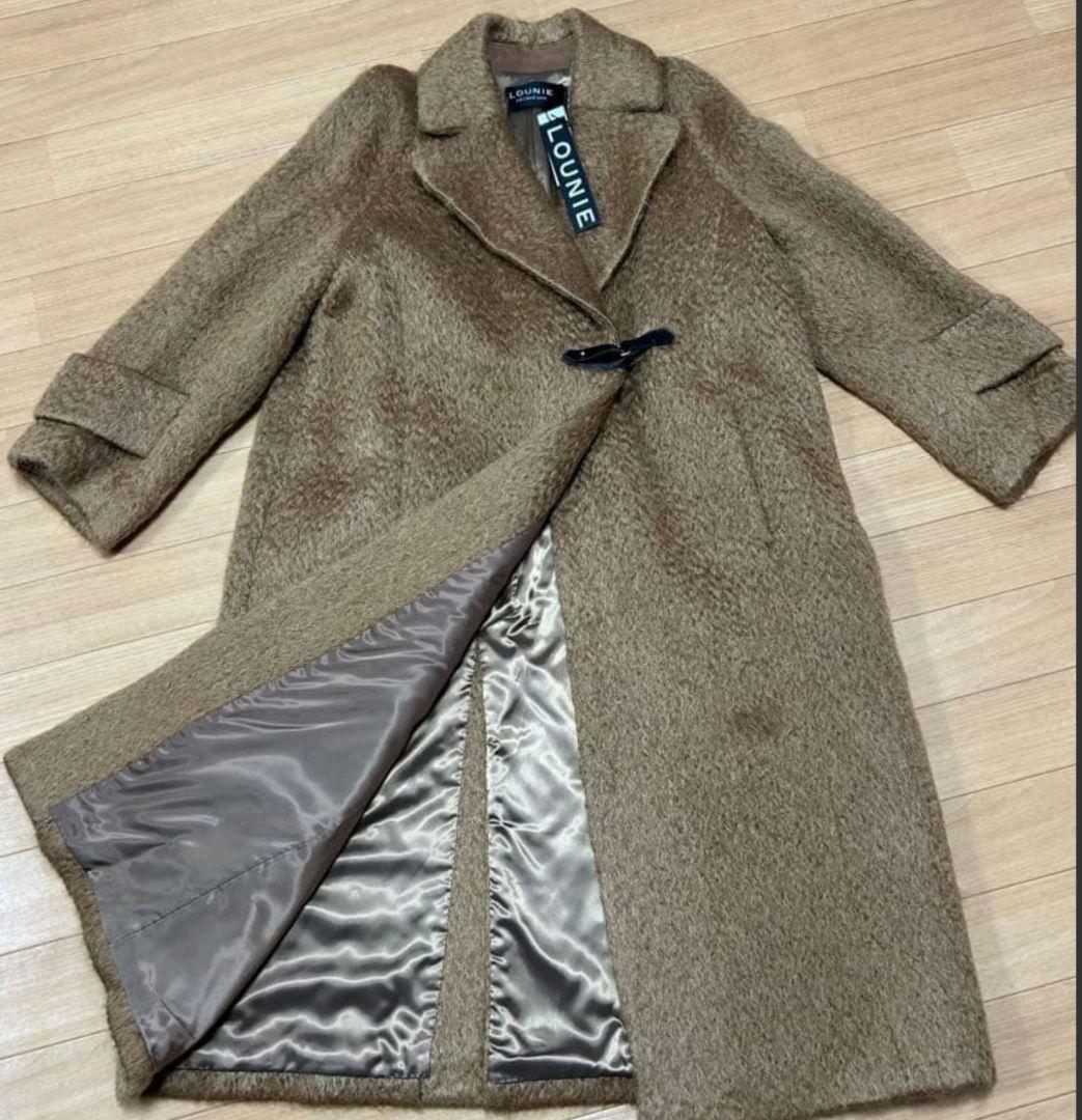 LOUNIE ブラウン ロングコート