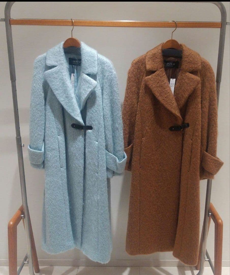 LOUNIE ブラウン ロングコート