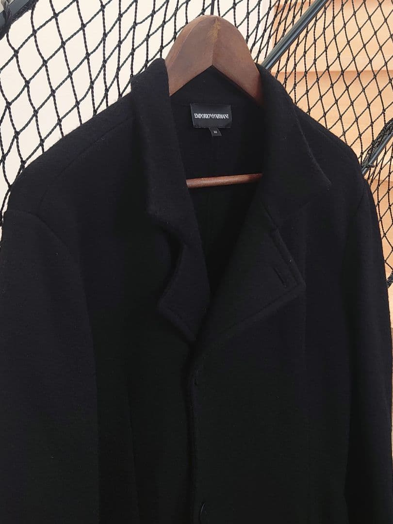 EMPORIO ARMANI エンポリオ アルマーニ ラムウール コート
