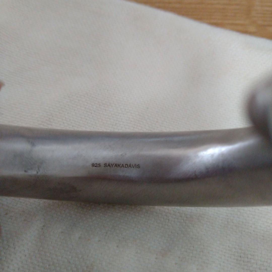 SAYAKA DAVIS サヤカデイヴィス シルバーバングル