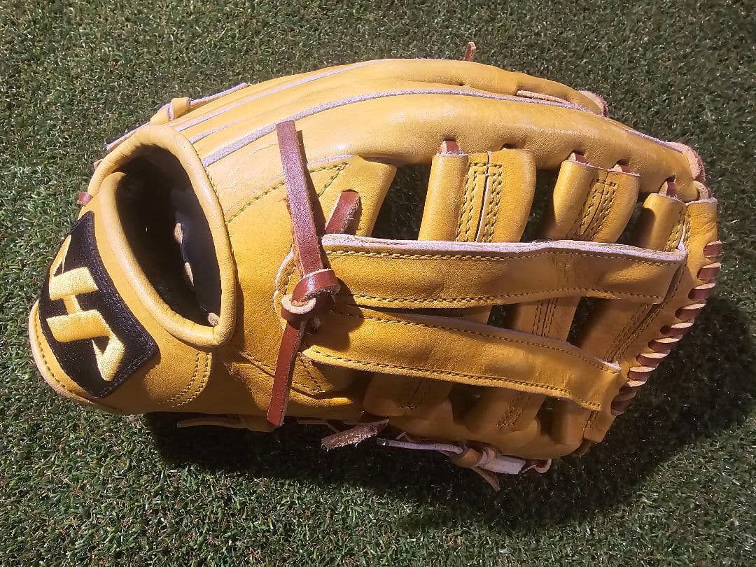 ハタケヤマ　TH-197X　軟式　外野手　右投げ　グラブ