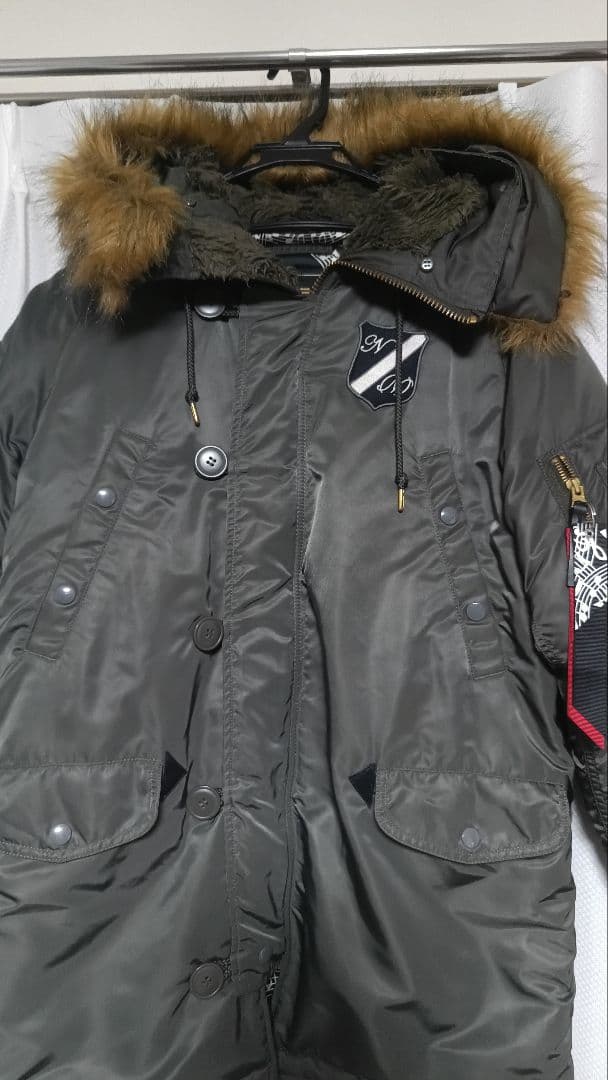 NUMBER(N)INE 別注 ミリタリージャケット M ダークグリーン