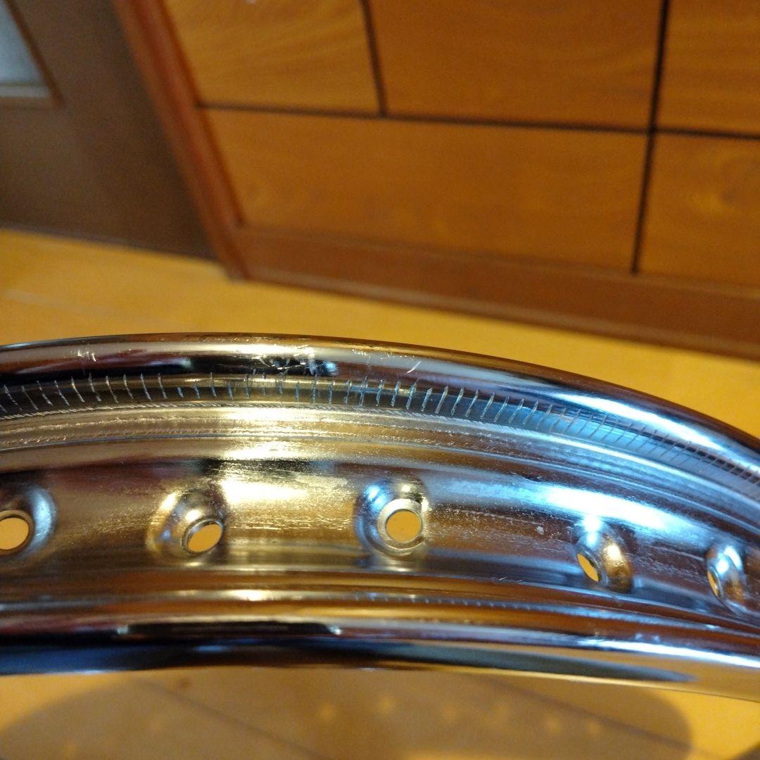 スチール製メッキホイールリム