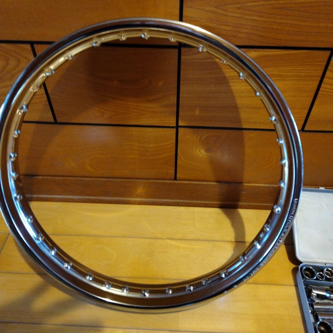 スチール製メッキホイールリム