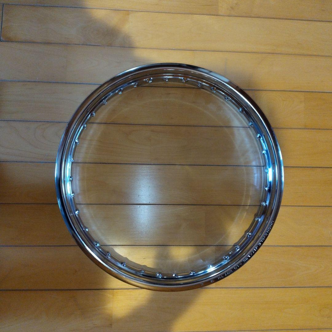 スチール製メッキホイールリム