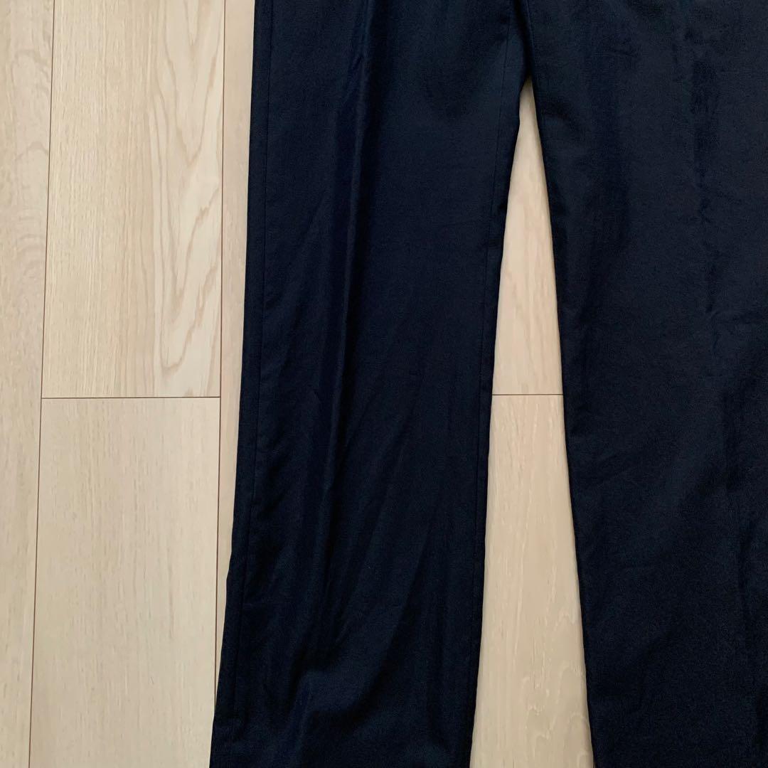 新品未使用　GIORGIO ARMANI イタリア製　スラックス　ネイビー　46