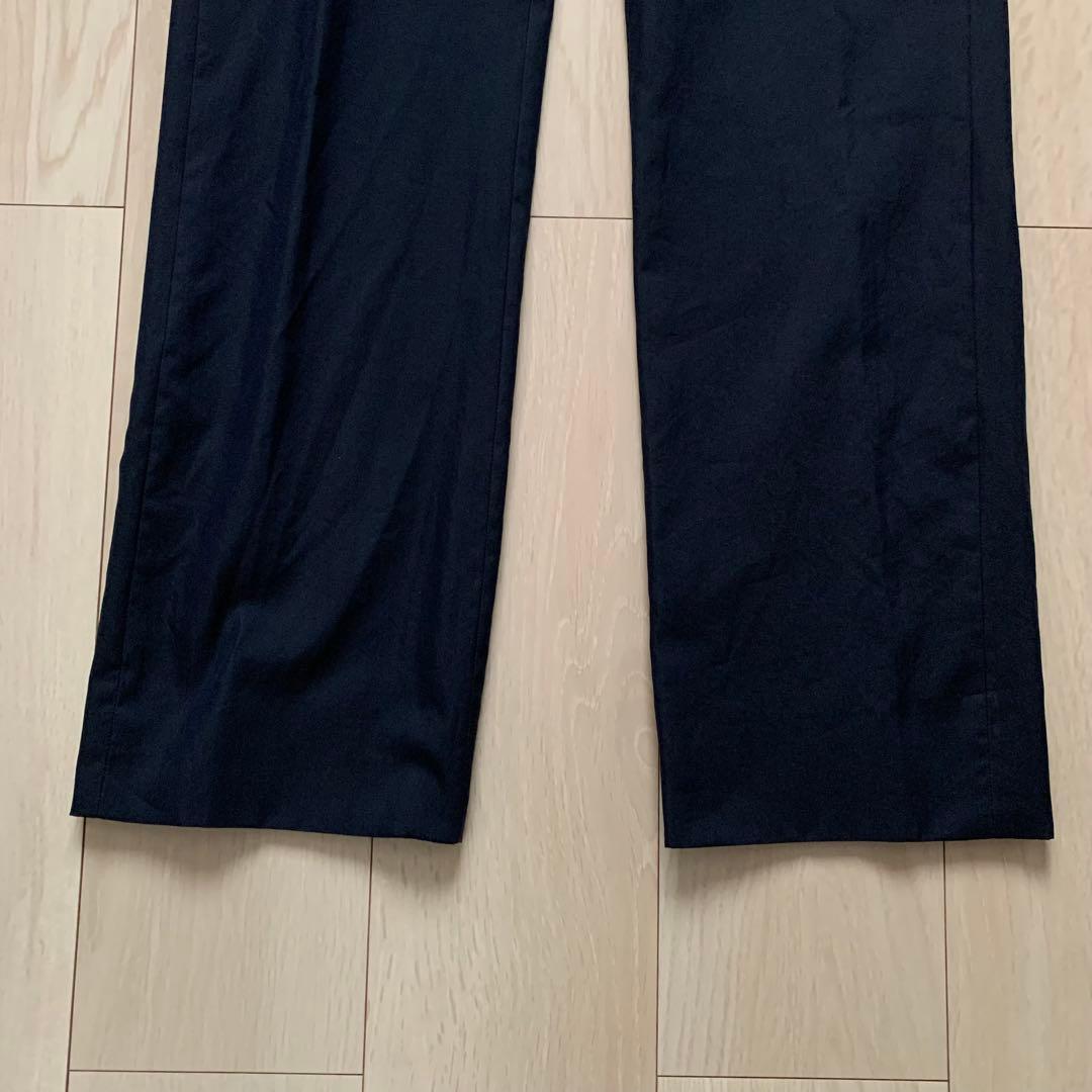 新品未使用　GIORGIO ARMANI イタリア製　スラックス　ネイビー　46