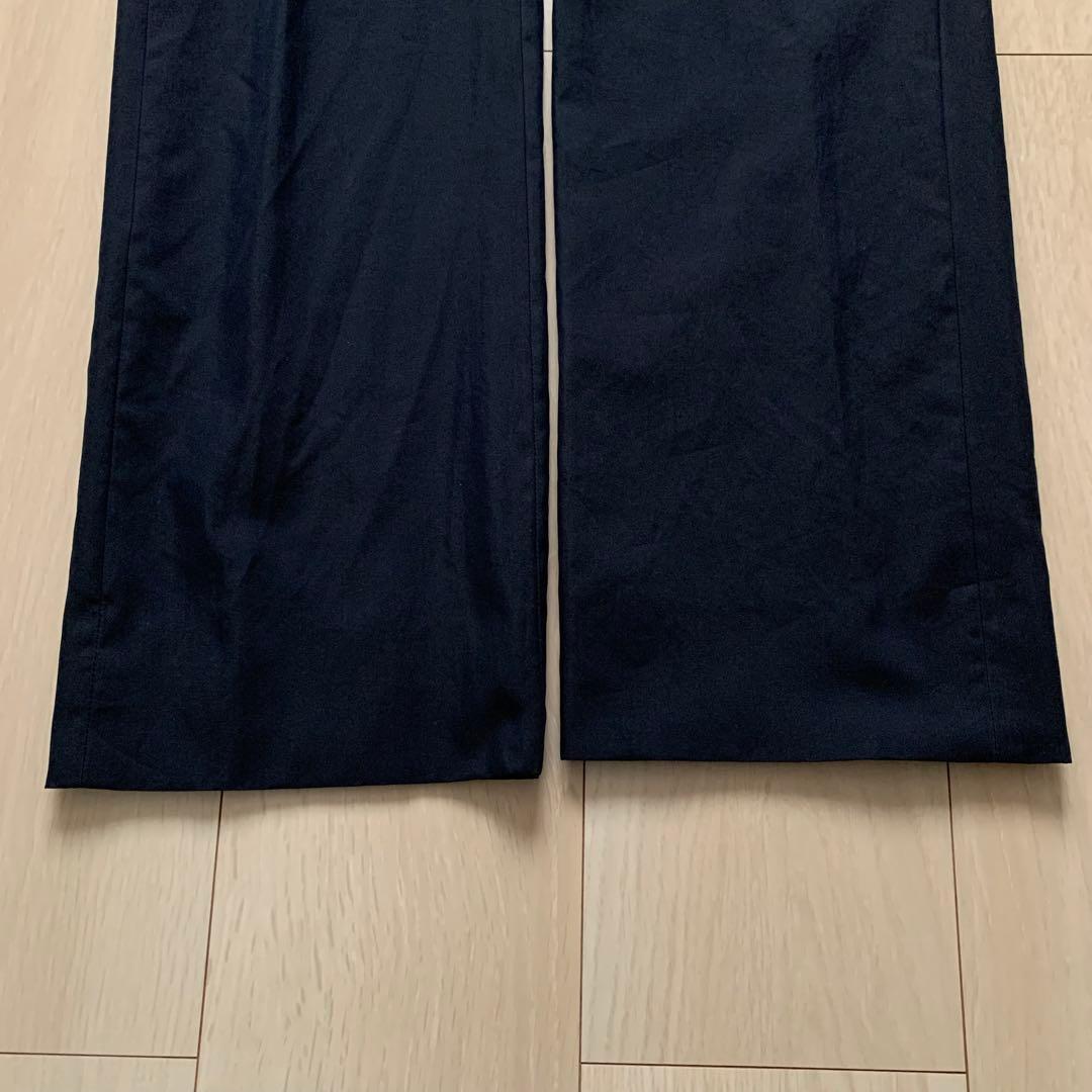 新品未使用　GIORGIO ARMANI イタリア製　スラックス　ネイビー　46