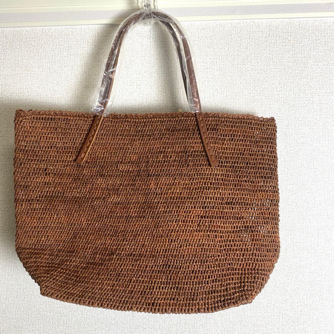 未使用タグ付き Sans Arcidet サンアルシデ かごバッグ BEBY S