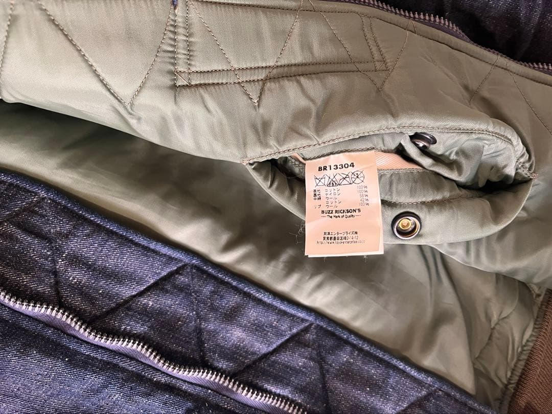 バズリクソンズ　シュガーケインコラボモデル50周年限定品MA-1 Ｓサイズ