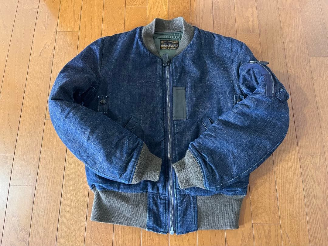 バズリクソンズ　シュガーケインコラボモデル50周年限定品MA-1 Ｓサイズ