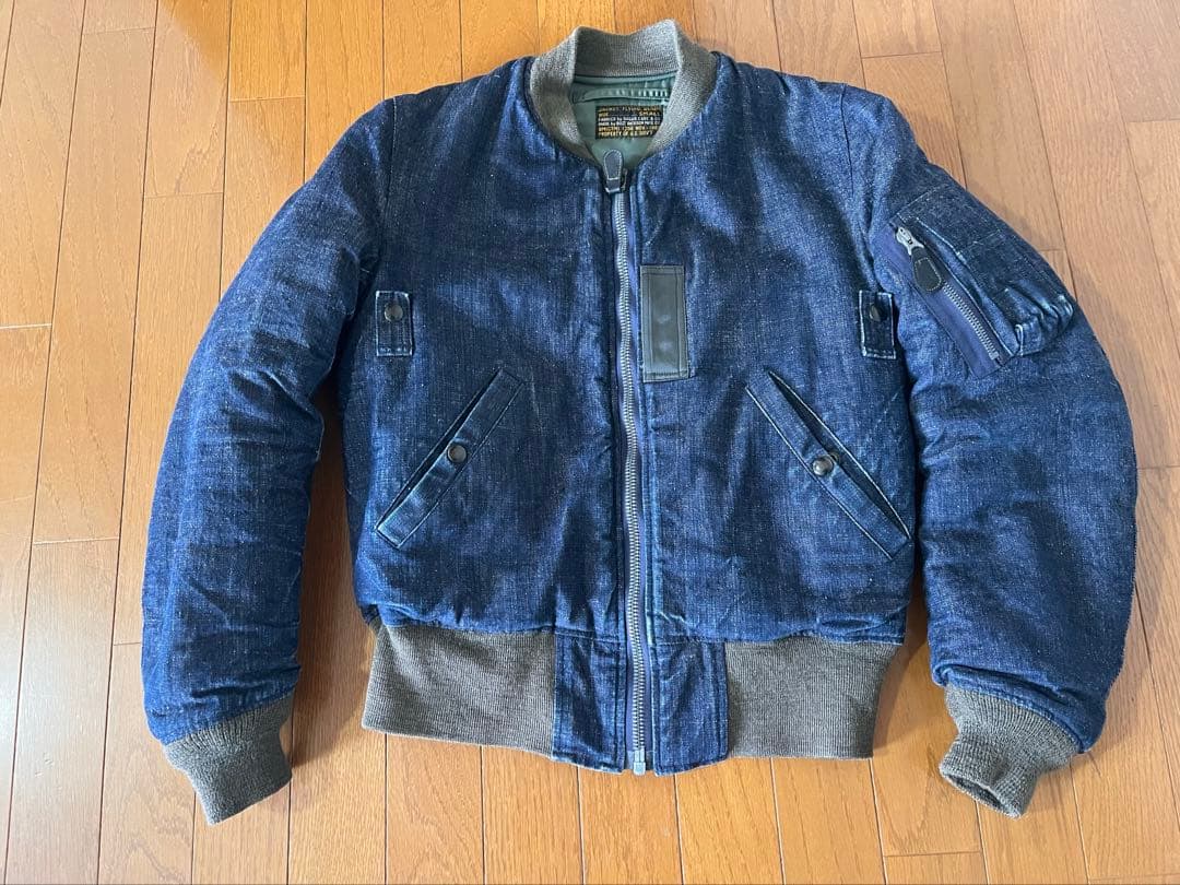 バズリクソンズ　シュガーケインコラボモデル50周年限定品MA-1 Ｓサイズ