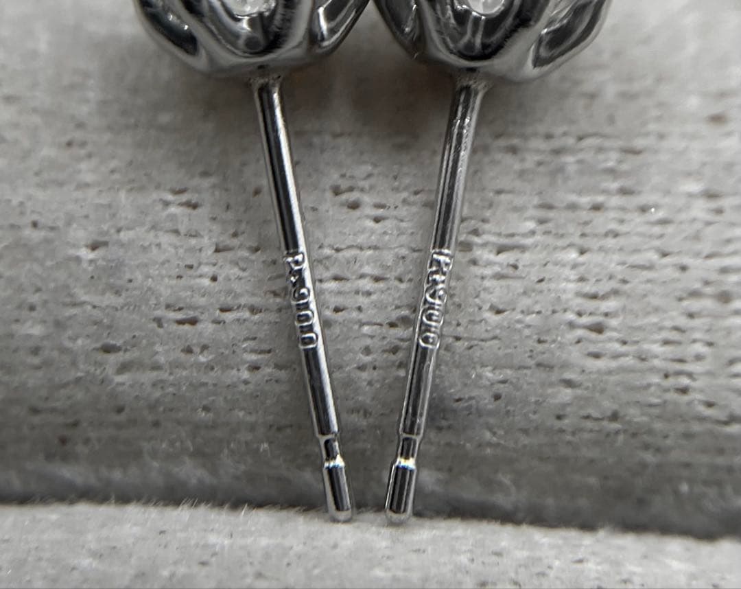 専用JA162★高級 大粒ダイヤモンド1.039ct プラチナ ピアス ソ2枚付