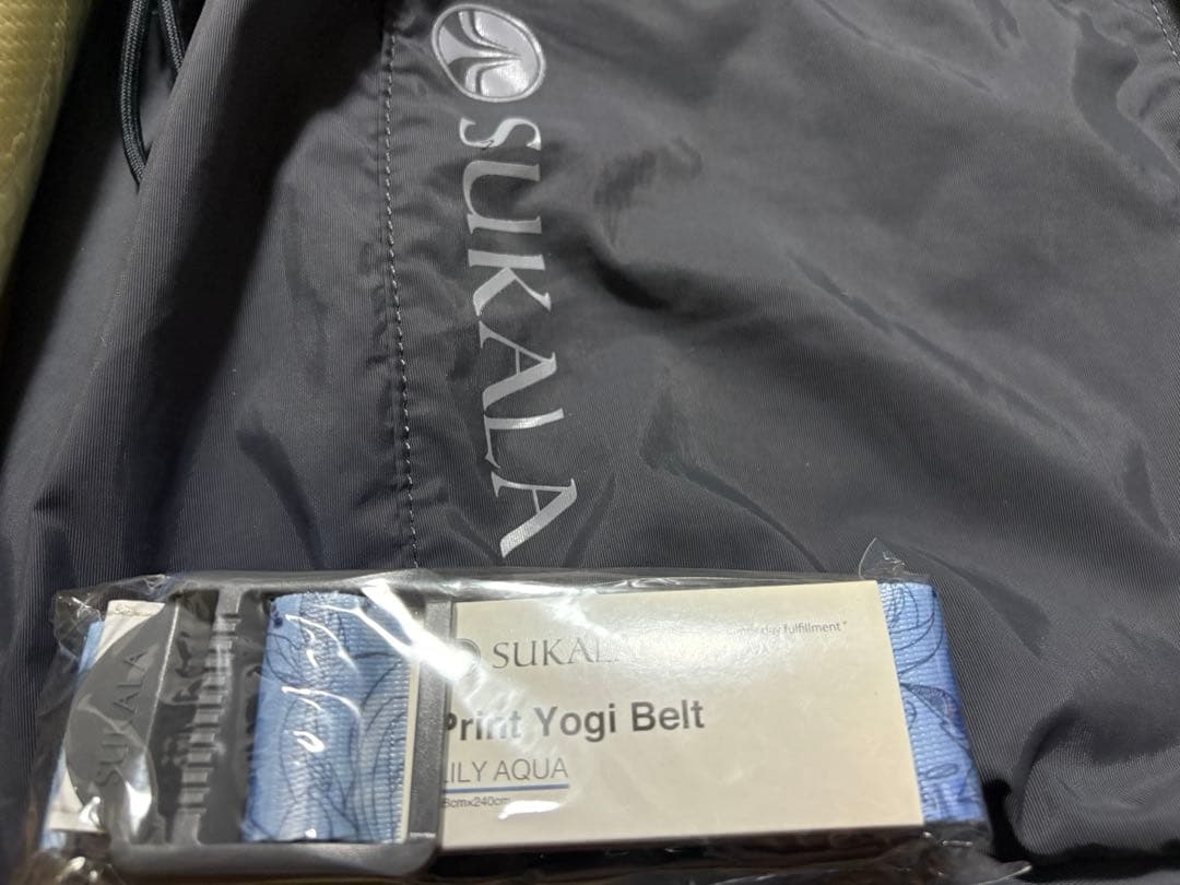 SUKALA リバーシブルヨガマット ヨガマットケース ヨガベルトセットLAVA