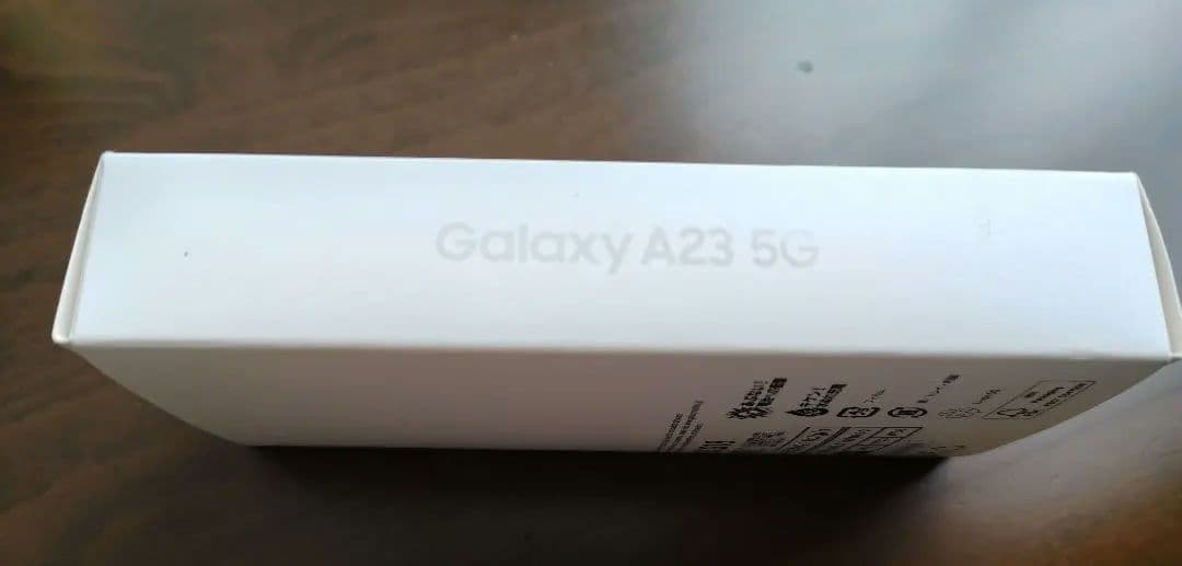 Galaxy A23 5G SCG18 ホワイト 本体 箱あり 初期化済み