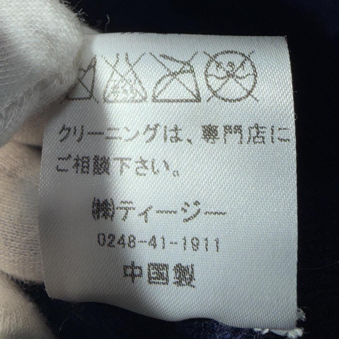 ARBORENTE ミンク ファー ケープ ポンチョ アウター ブルー カシミヤ