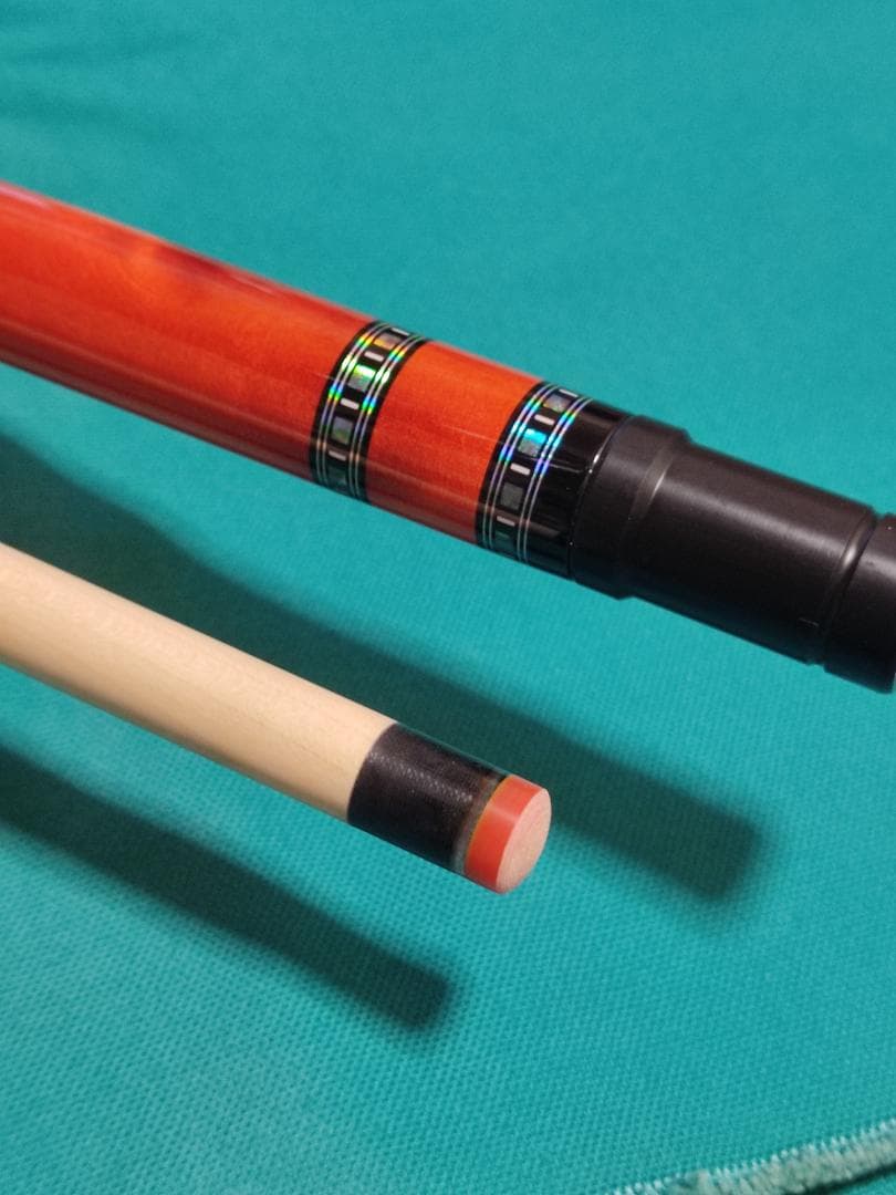 【新品】ブレイクキュー・染色オレンジ・ラジアル・オレンジタップ