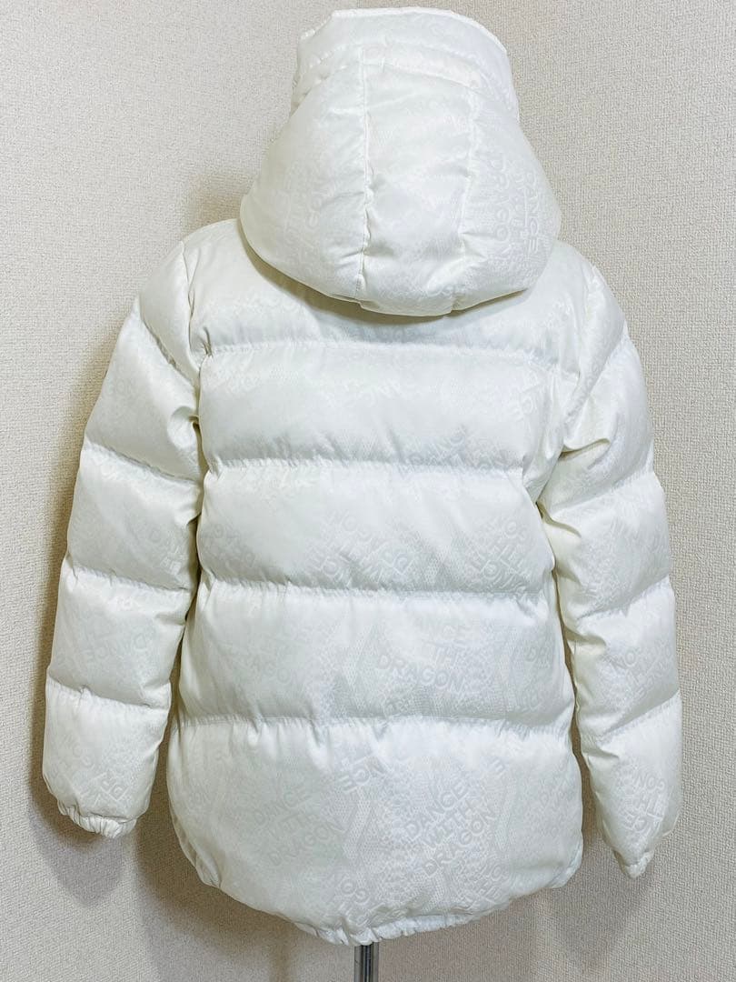 8094. DANCE WITH DRAGON 総柄 ダウンジャケット