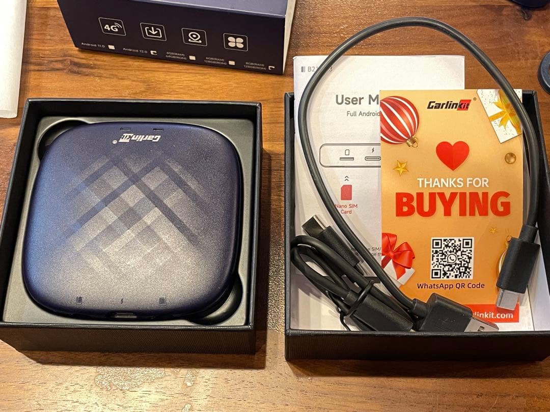 カーナビ Carlinkit Tbox PLUS 8GB/128GB Android12