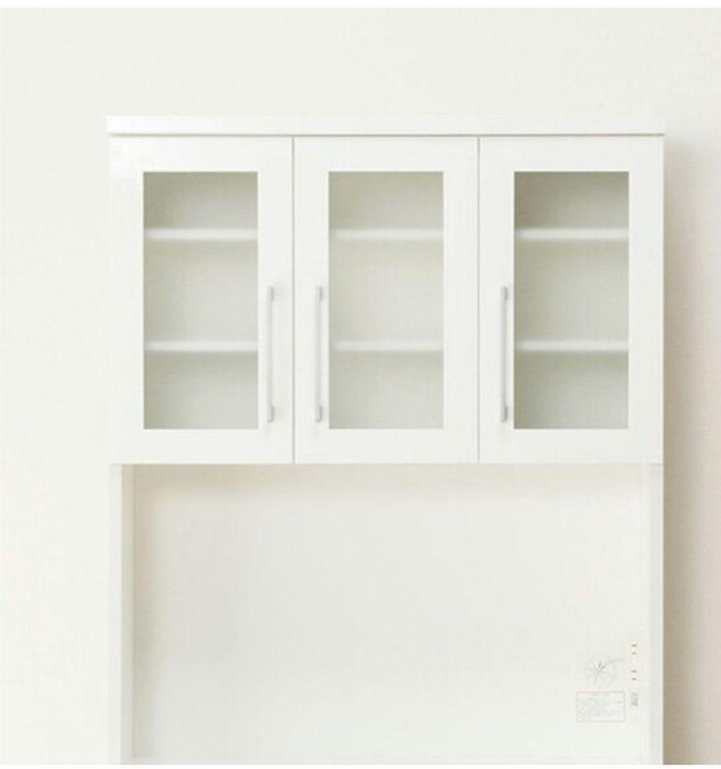 【美品】期間限定4月上旬までに発送！ニトリ食器棚 レジューム　90cm