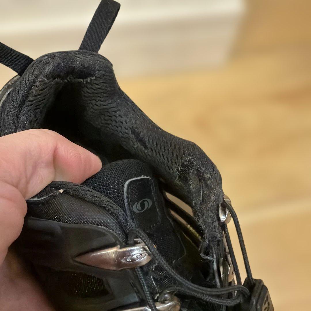 【SALOMON ACS PRO】25cm スニーカー ブラック