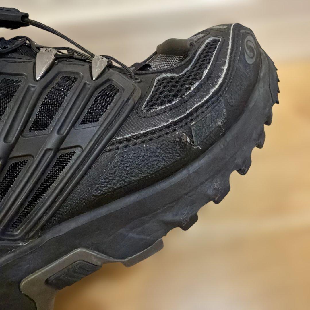 【SALOMON ACS PRO】25cm スニーカー ブラック