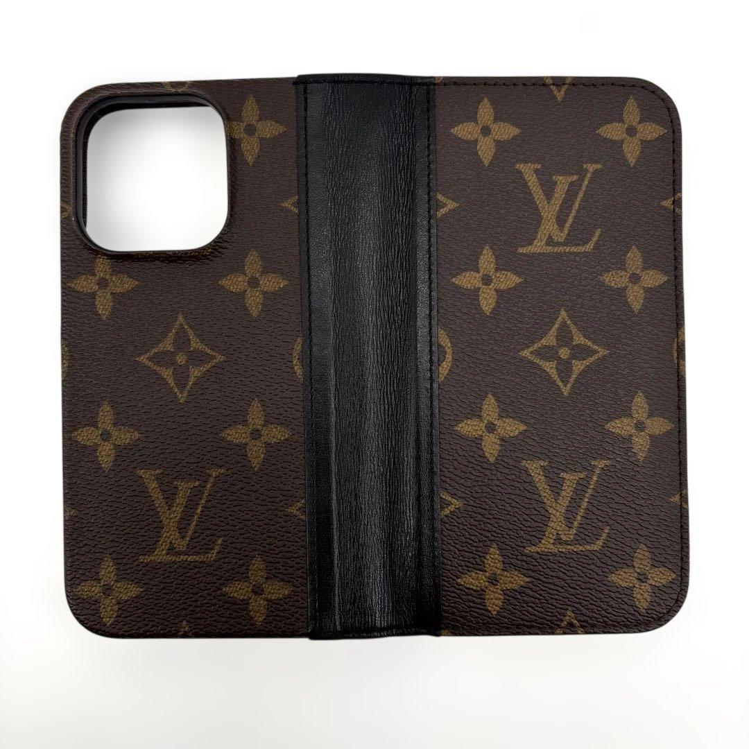 ルイヴィトン フォリオ モノグラム iphone15 PRO スマホケース手帳型