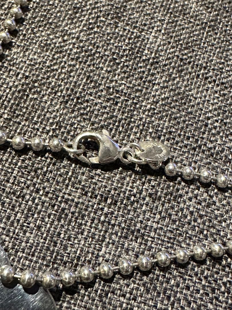 ティファニー　ネックレス　リターントゥ　ハート タグ　ロングボールチェーン