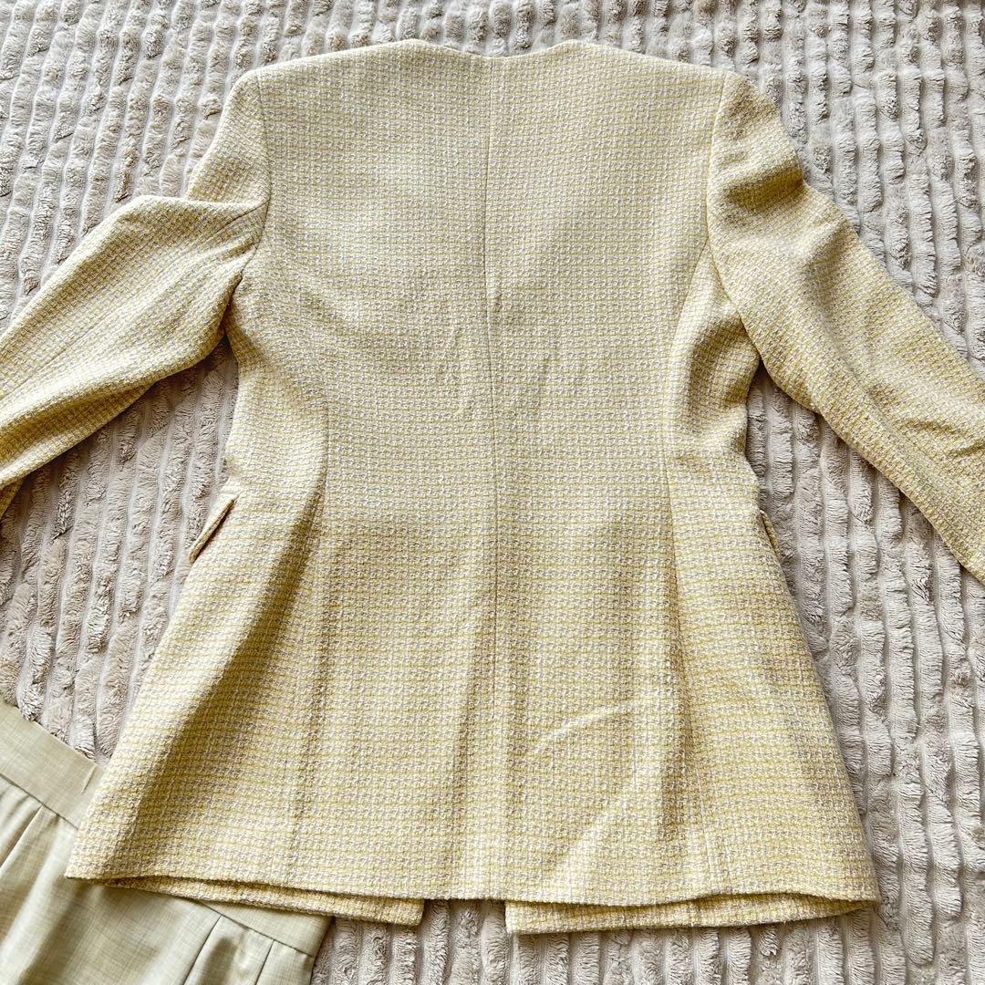 【希少】Dior ディオール M セットアップ フォーマルスーツ ツイード