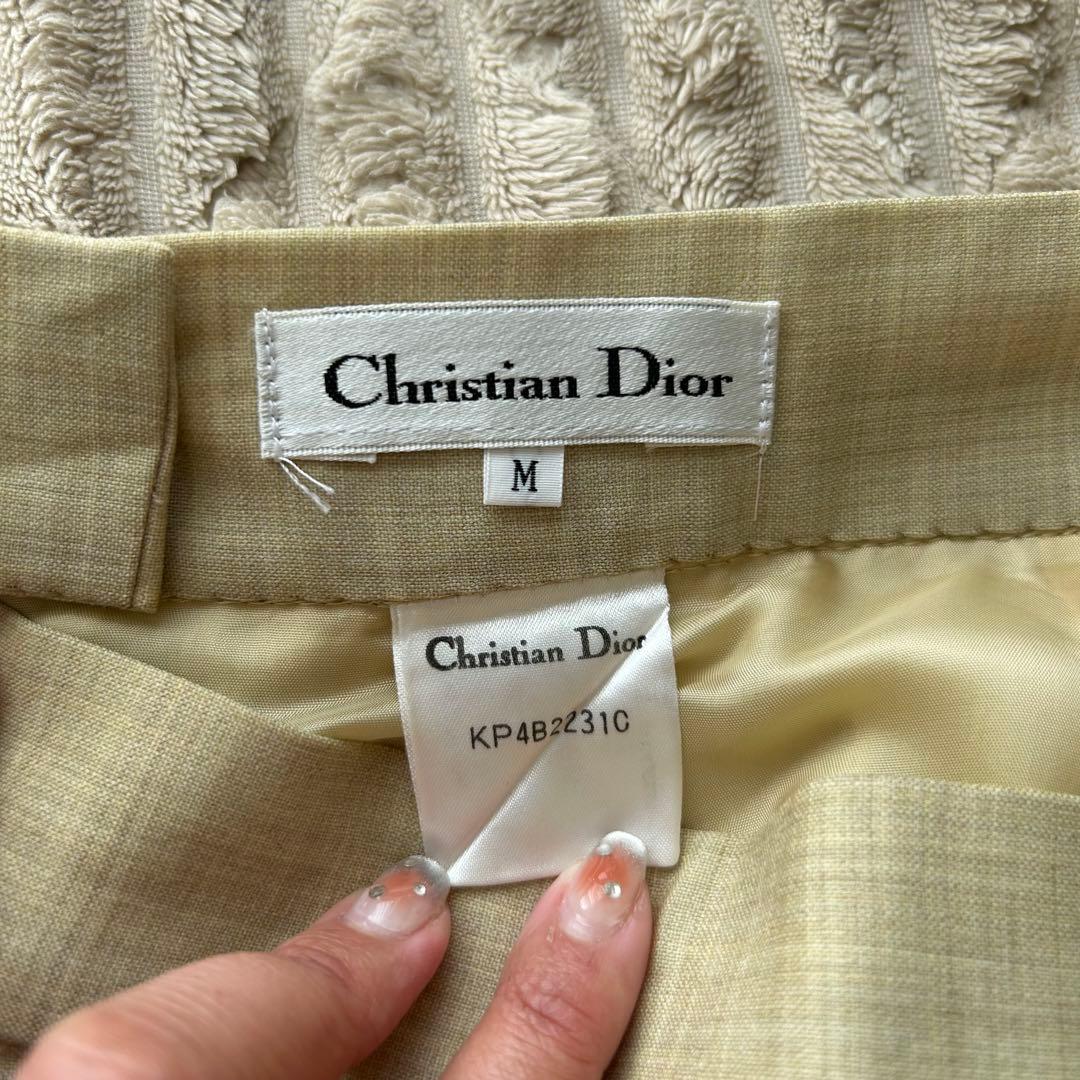 【希少】Dior ディオール M セットアップ フォーマルスーツ ツイード