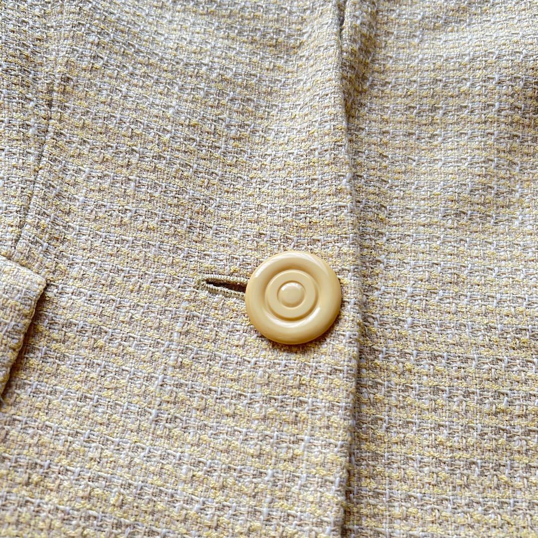 【希少】Dior ディオール M セットアップ フォーマルスーツ ツイード