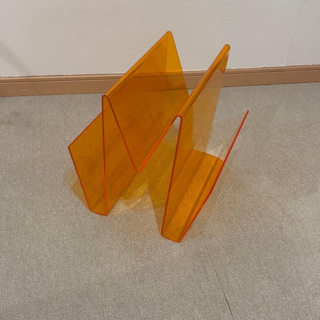 USED/スペースエイジ y2k アクリルマガジンラック space age