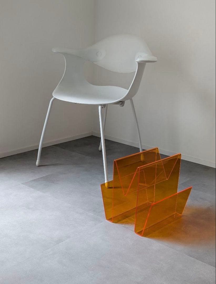 USED/スペースエイジ y2k アクリルマガジンラック space age