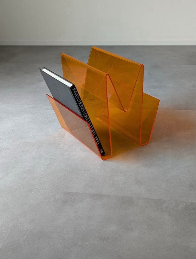 USED/スペースエイジ y2k アクリルマガジンラック space age