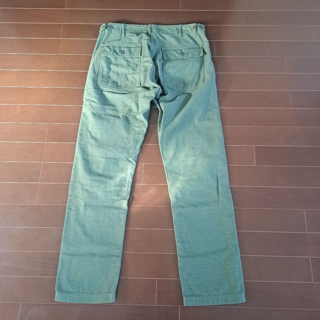 新品未使用　orslow slimfit fatigue M