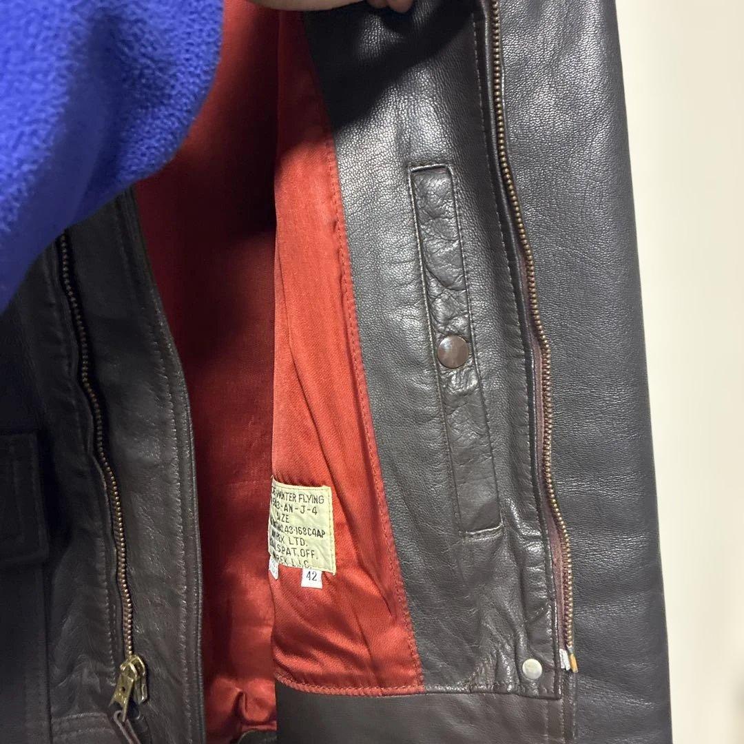 AVIREX AN-J-4 ウィンターフライトジャケット サイズ42 USA製