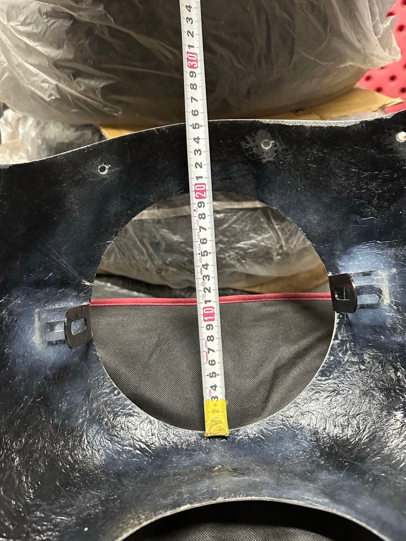 汎用ロケットカウル FRP 白ゲル ・ステー一式セット