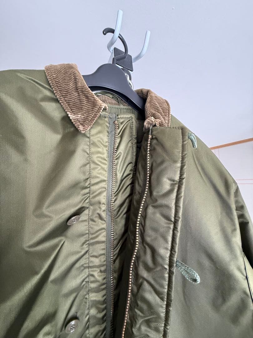 80’sUS NAVY エクストリームコールドウェザーナイロンデッキジャケット