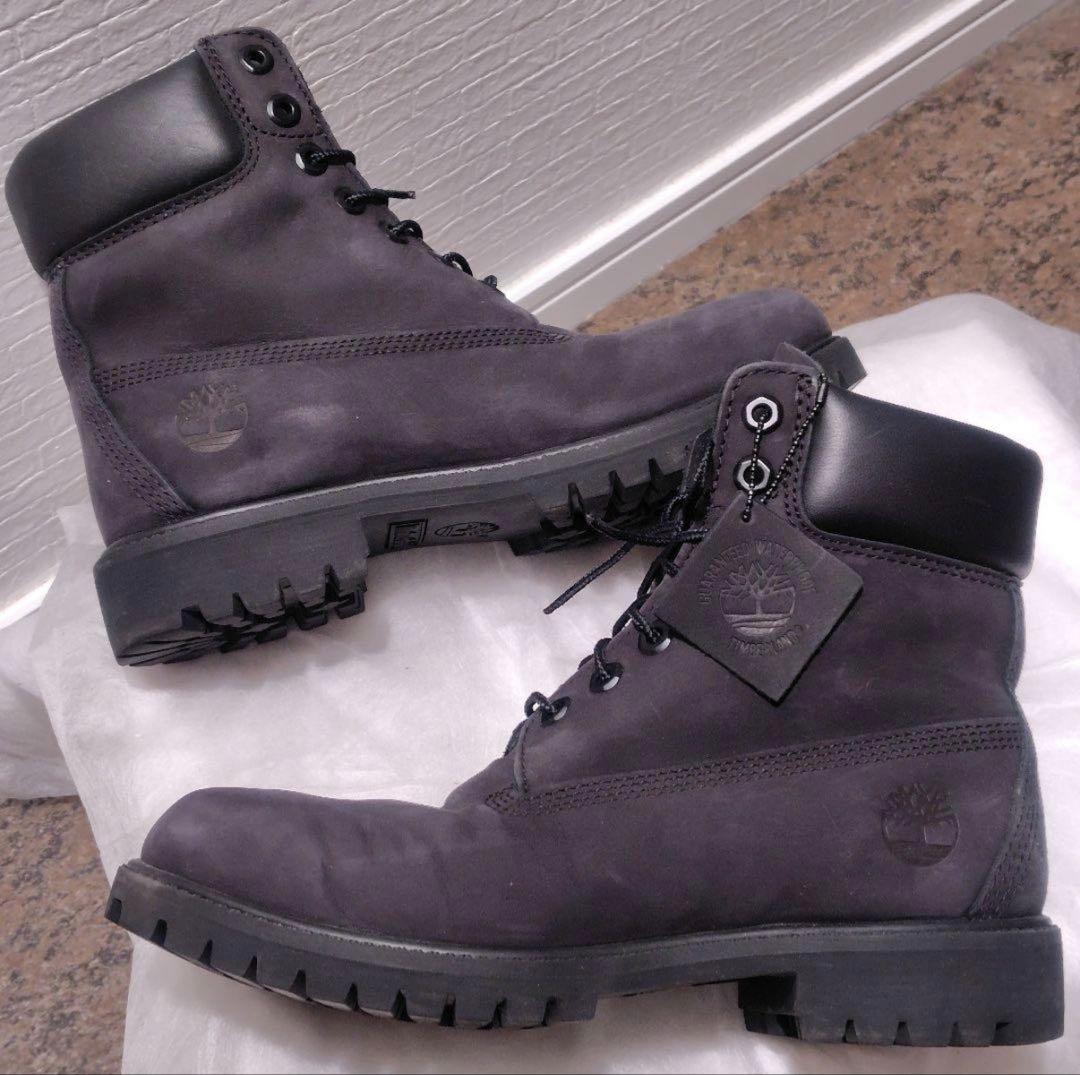 【美品】ティンバーランド 6インチプレミアム ヌバックレザー 防水 人気モデル