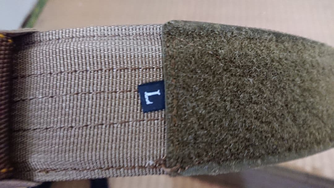 個人装備 ORDNANCE TACTICAL PISTOL BELT MOLLE