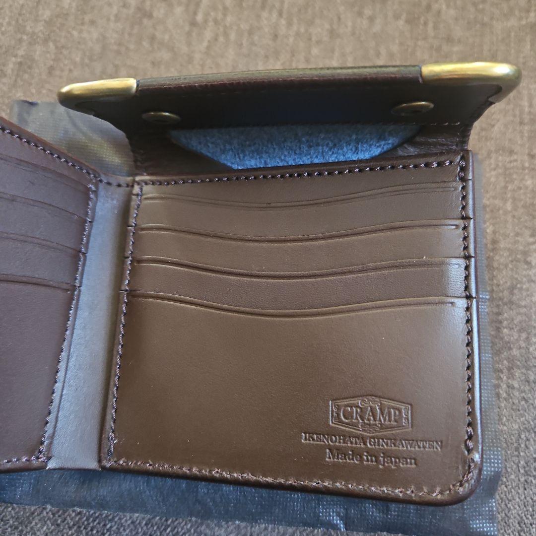 池之端銀革店 CRAMP 二つ折りギャルソンウォレット