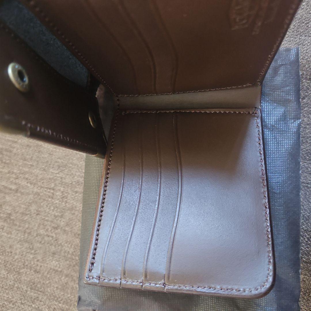 池之端銀革店 CRAMP 二つ折りギャルソンウォレット