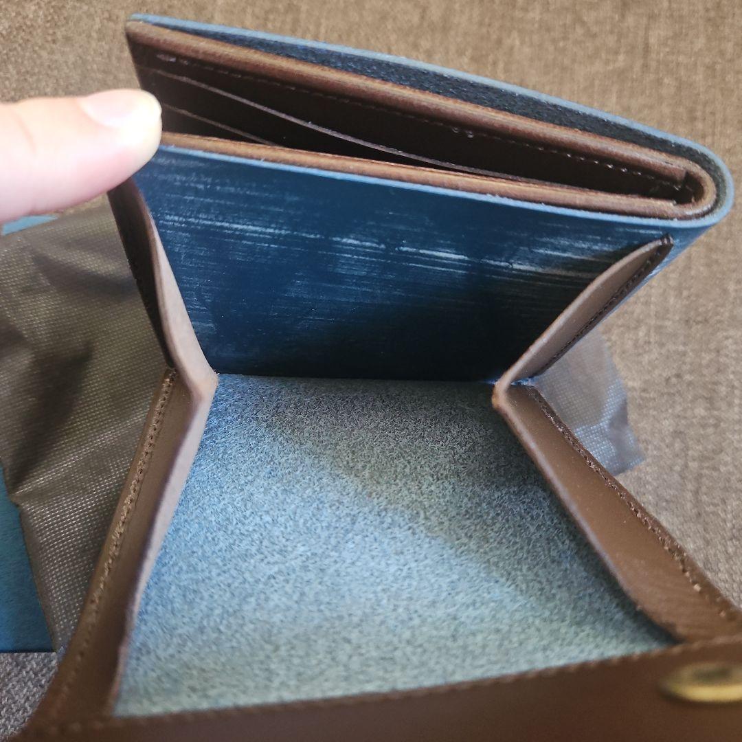 池之端銀革店 CRAMP 二つ折りギャルソンウォレット