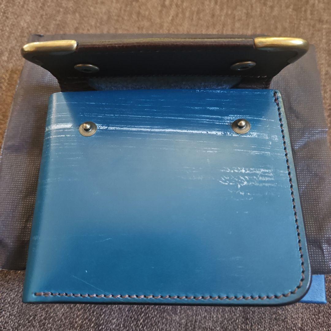 池之端銀革店 CRAMP 二つ折りギャルソンウォレット