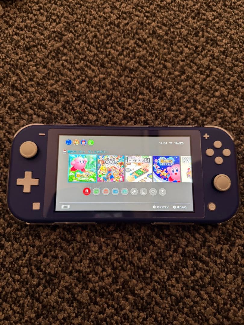 Nintendo Switch Lite ネイビー Minecraftデザイン